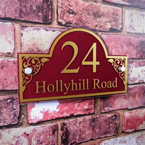 house signs and plaques